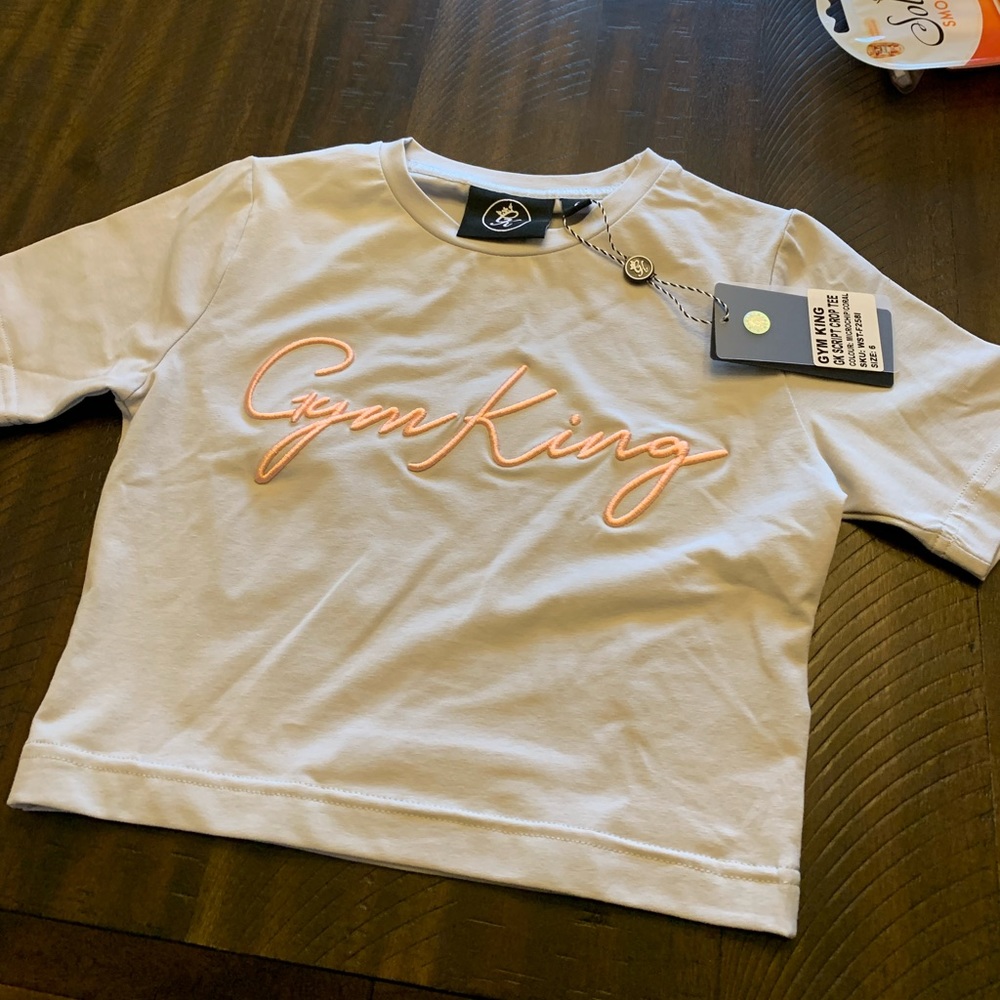 Gym King Womens Crop Tee